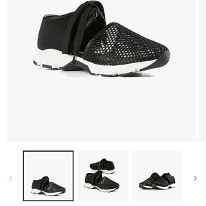 All Black Women's Black Mesh Sneakers